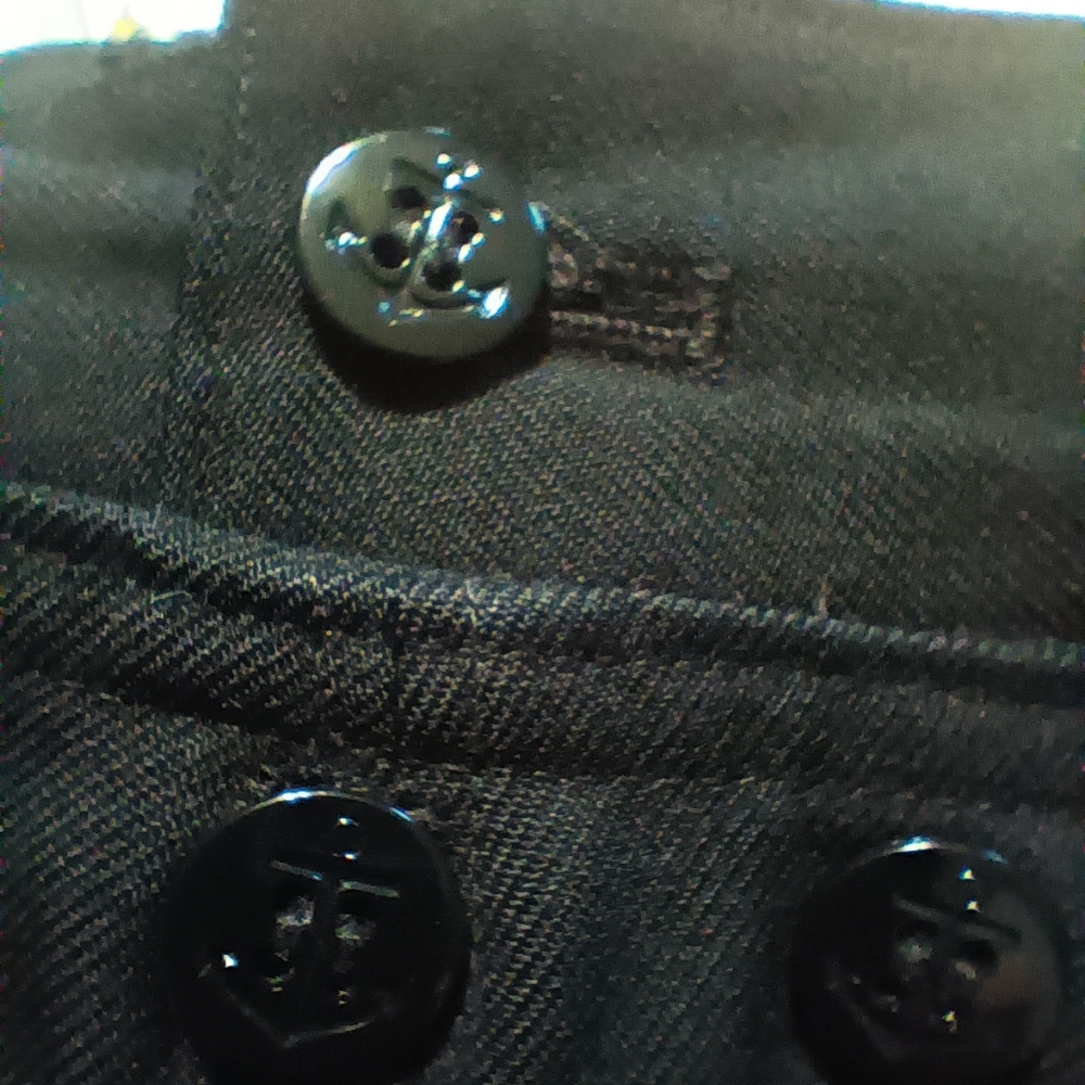 Official U.S. Navy Issued 13-Button Wool Slacks. 36 Waist 32 Inseam - Picture 11 of 11